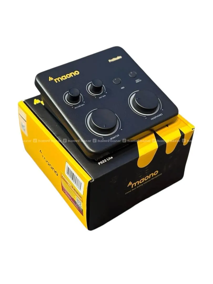 Maono Prostudio 2x2 USB Audio Interface PS22 Lite 2