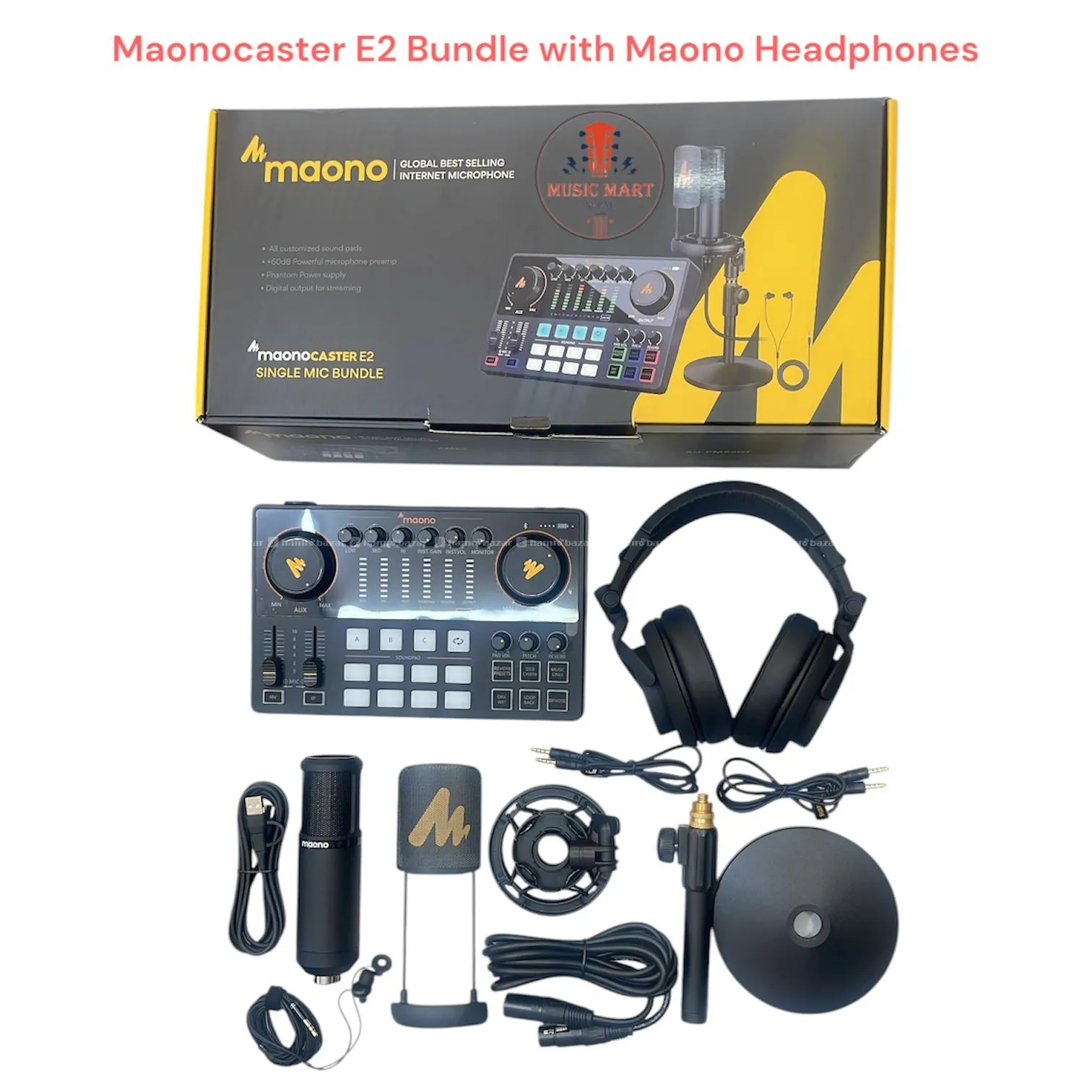 Maonocaster E2 Audio Mixer & Interface 5