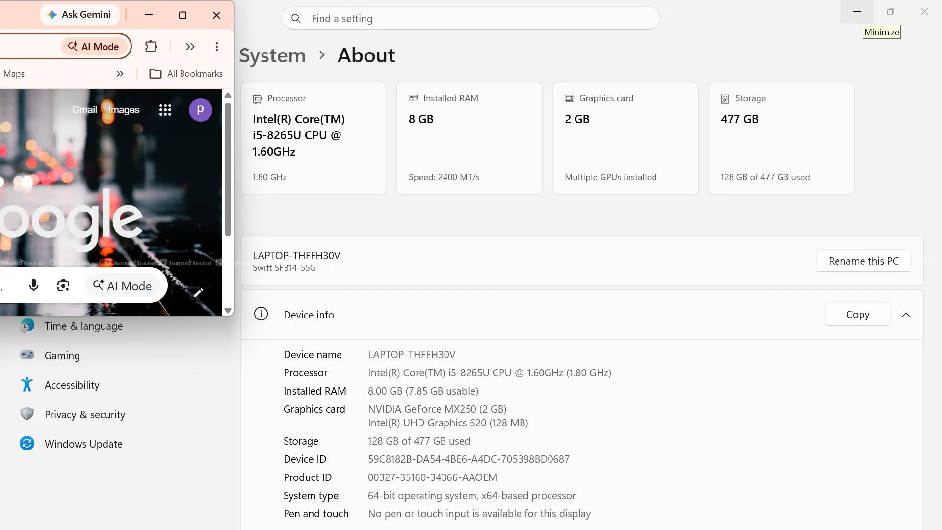 For Sale: Acer Swift 3 (Rs. 29,500) 3