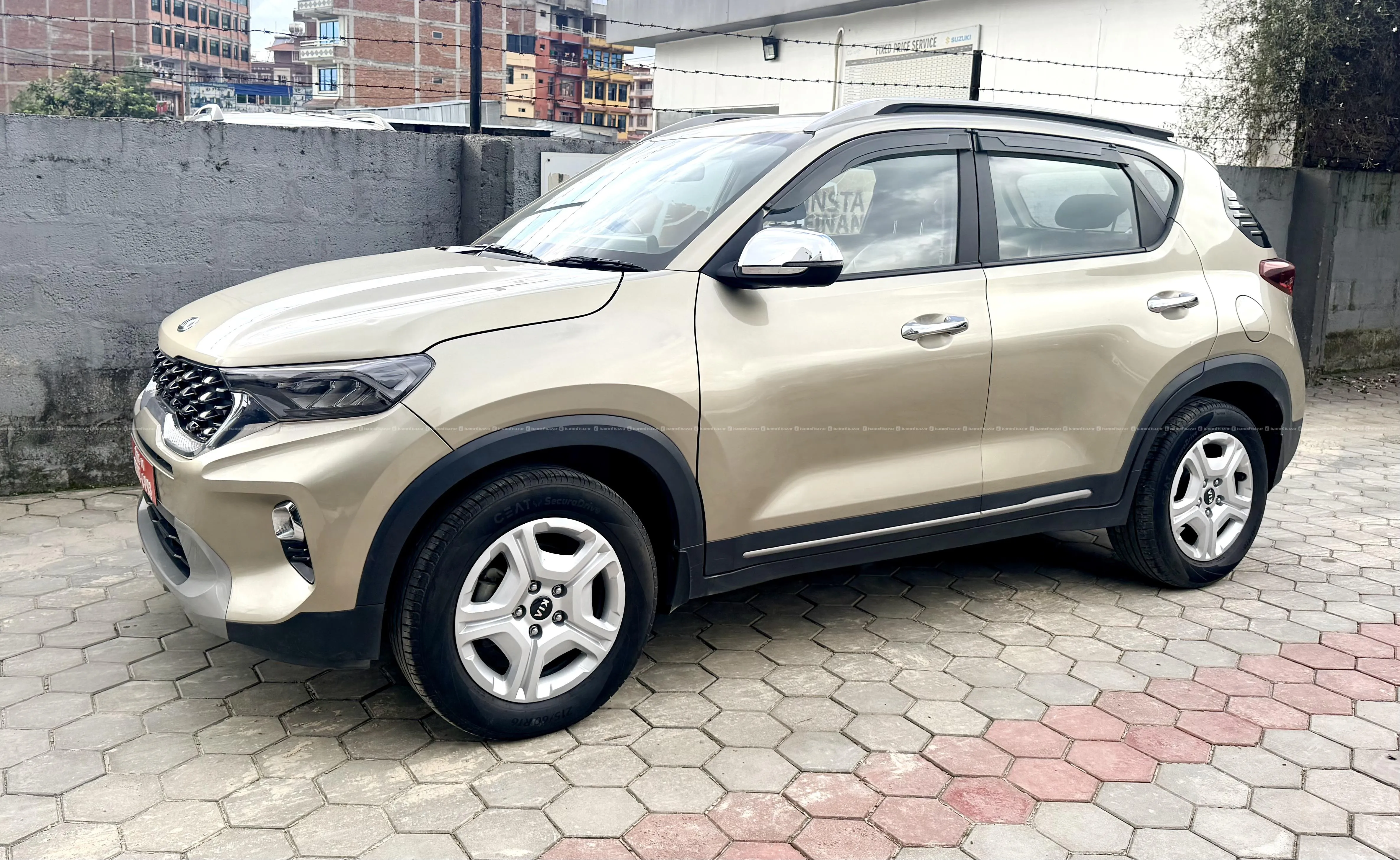 singlehand 2021 kia sonet sunroof HTX+ 60% finance 3