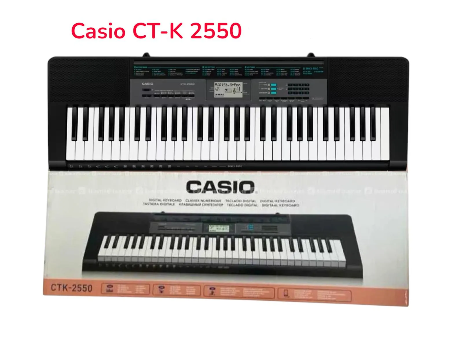 Casio CTK-2550 61-Key Portable Keyboard 2
