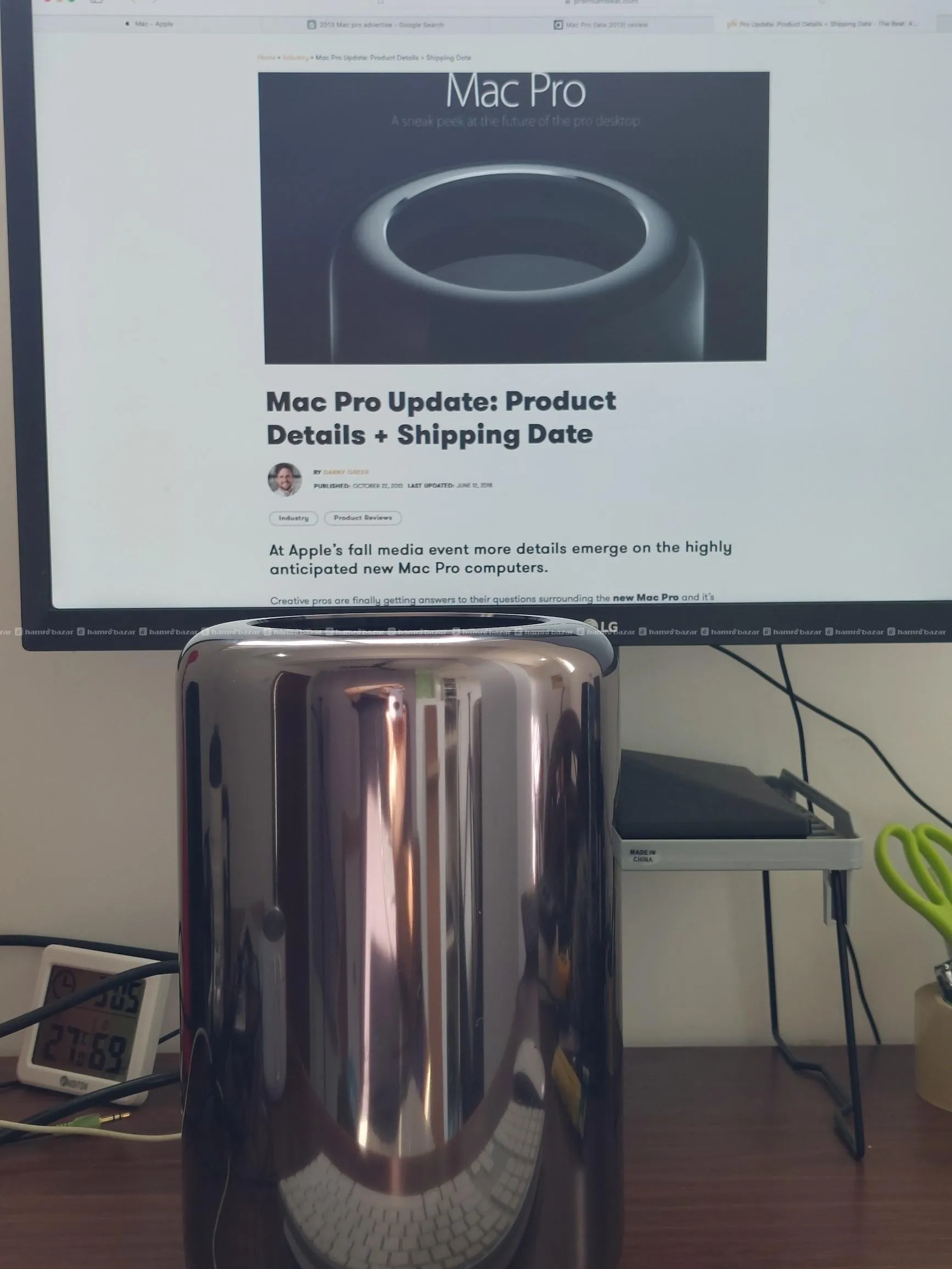 Apple Mac Pro 2013 (12core/64G Ram/512G SSD/D500) 6