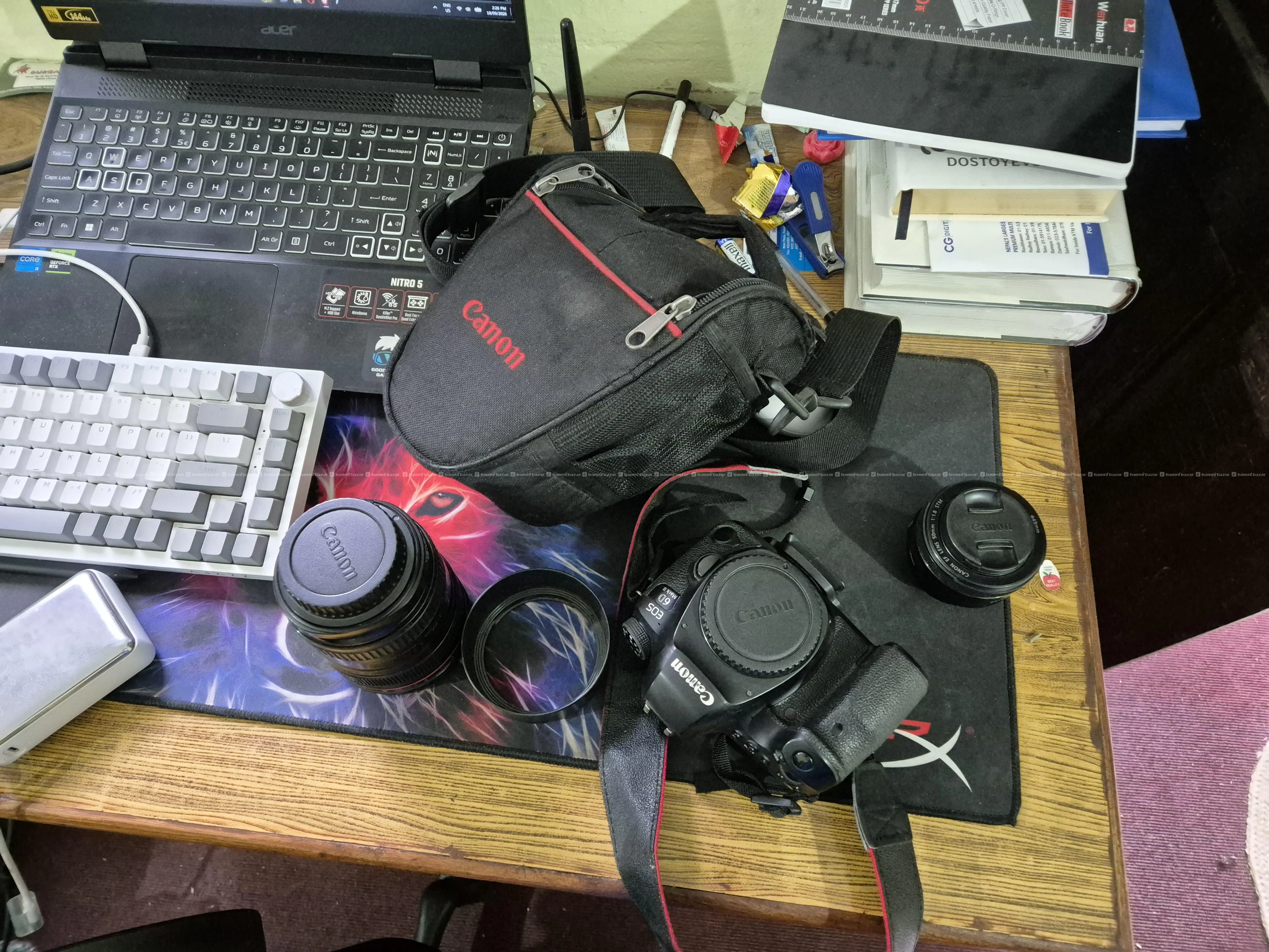 canon 6d mark ii like new 2