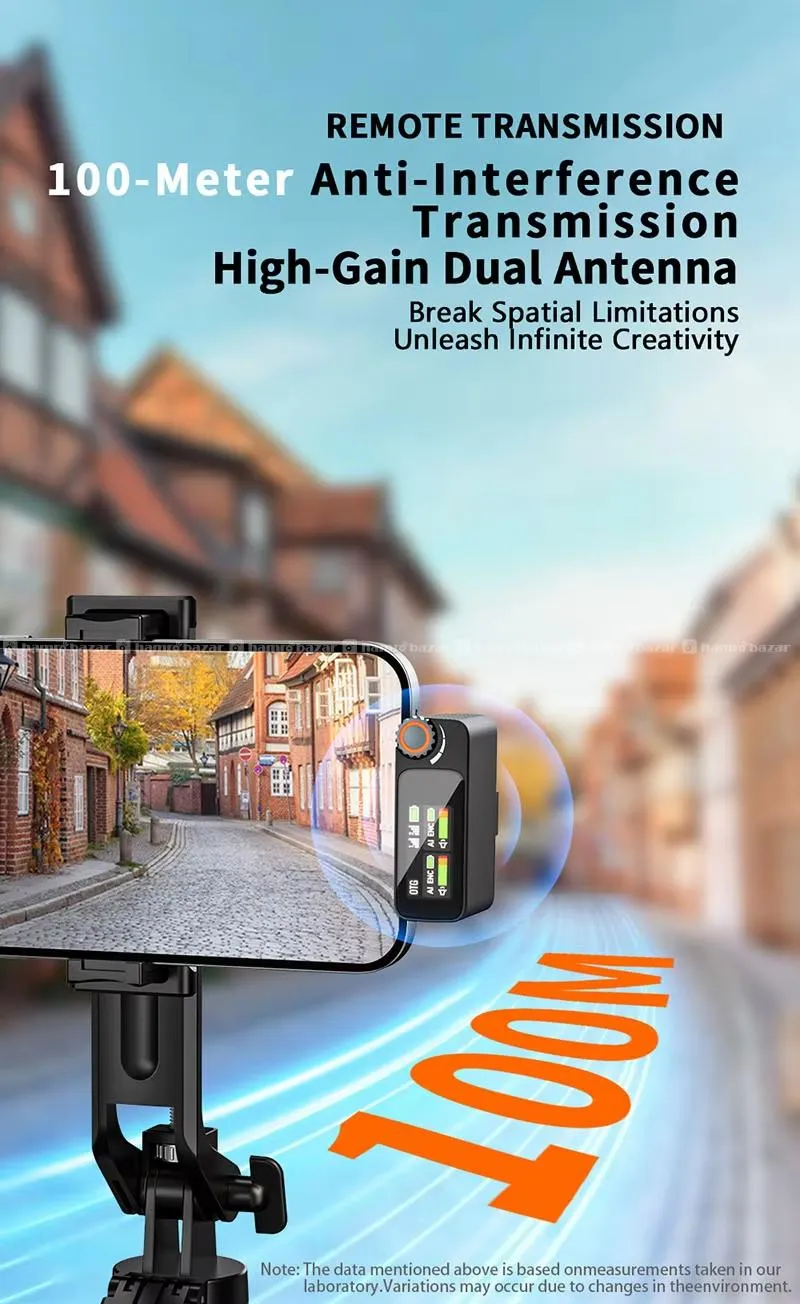 Premium Quality Wireless Lavalier Microphone Set 3