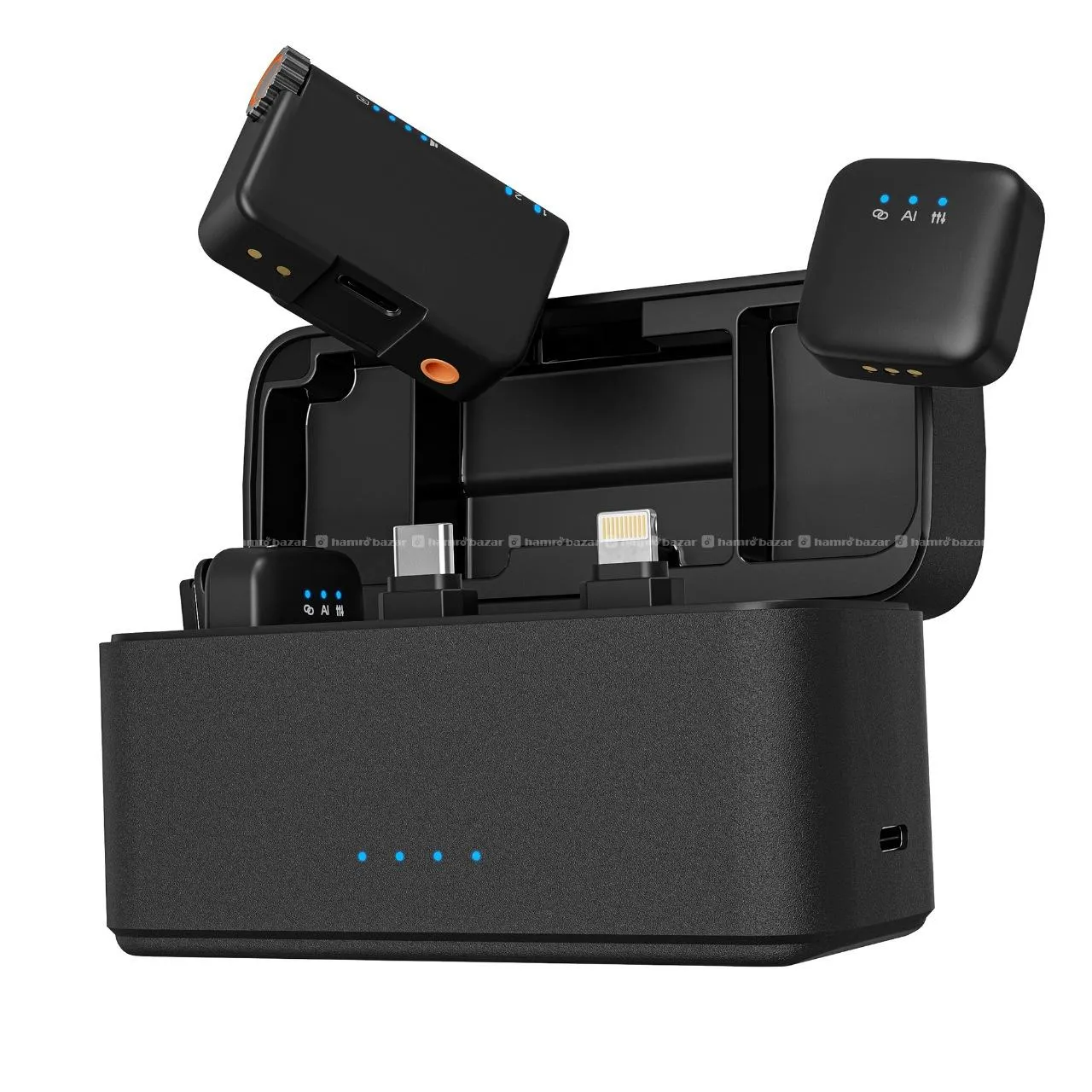 Ai Noise Cancellation Mini Dual Wireless Mic 3