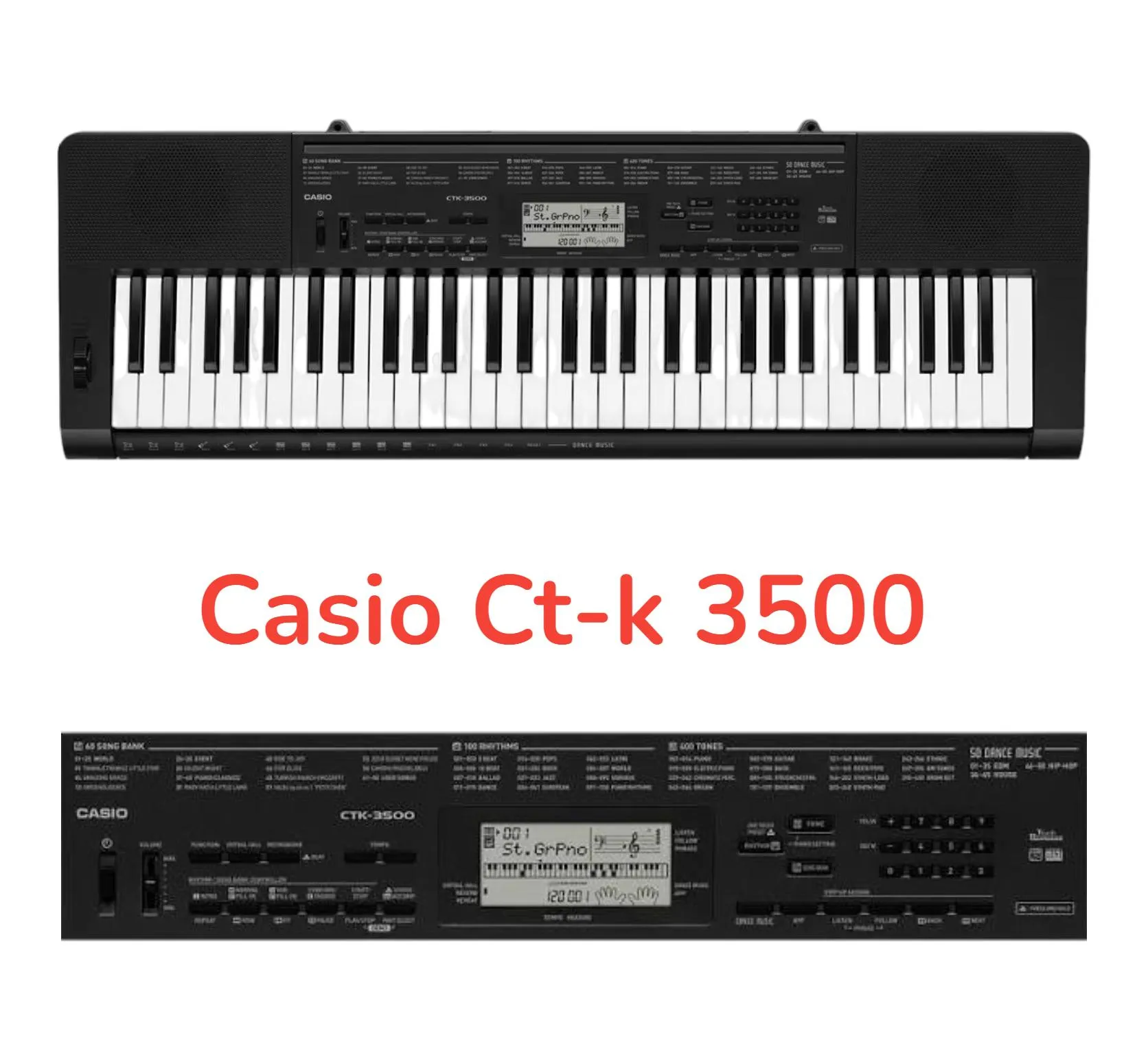 Casio СТK-3500 61 Keys Protable Keyboard 2
