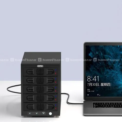 UNITEK 5 Bay RAID Hard Drive Docking Station 3