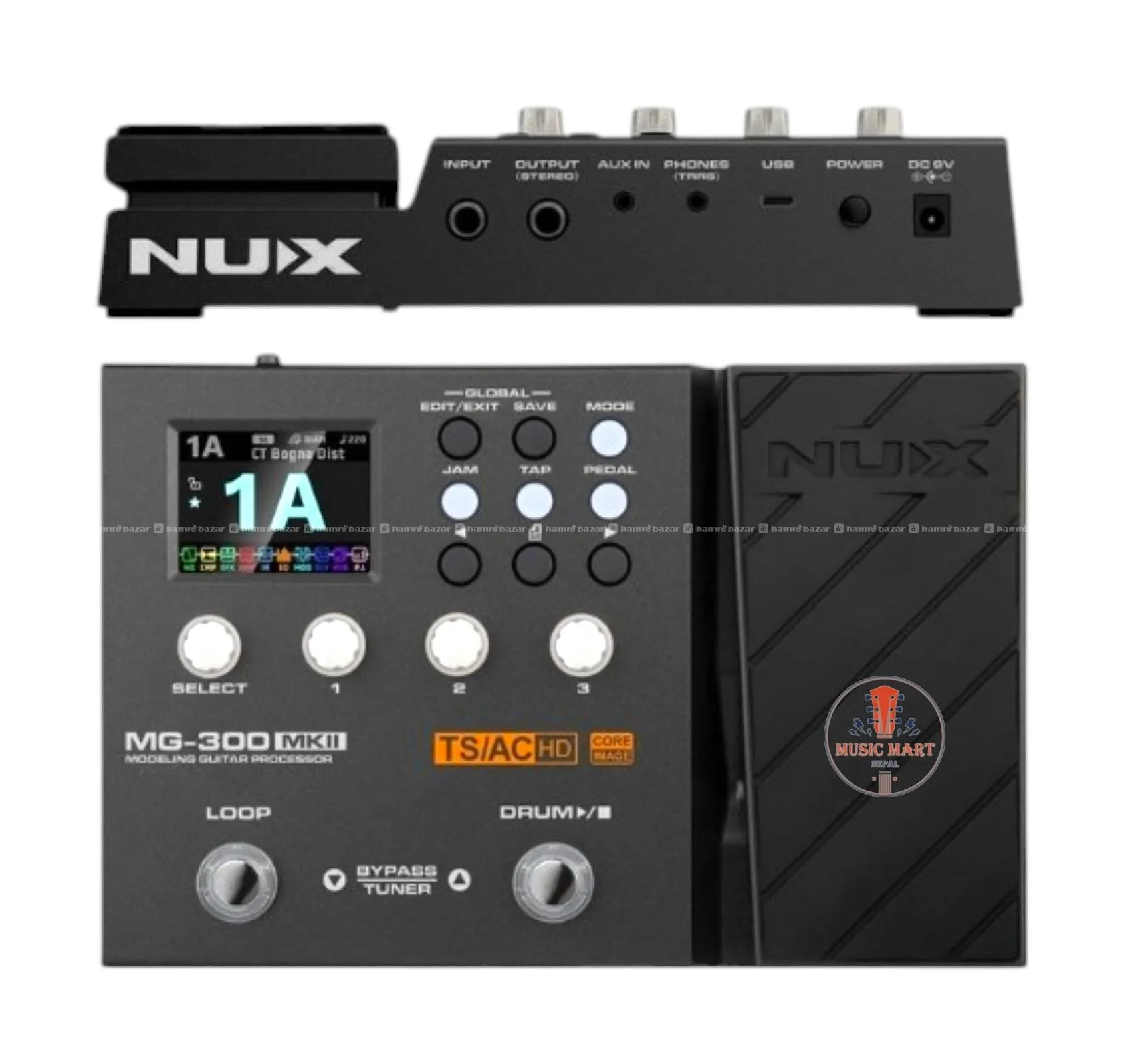 NUX MG300 MK II Guitar Modeling Processor 3