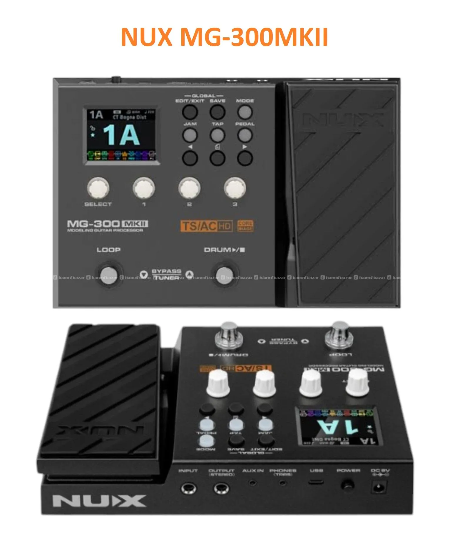 NUX MG300 MK II Guitar Modeling Processor 2