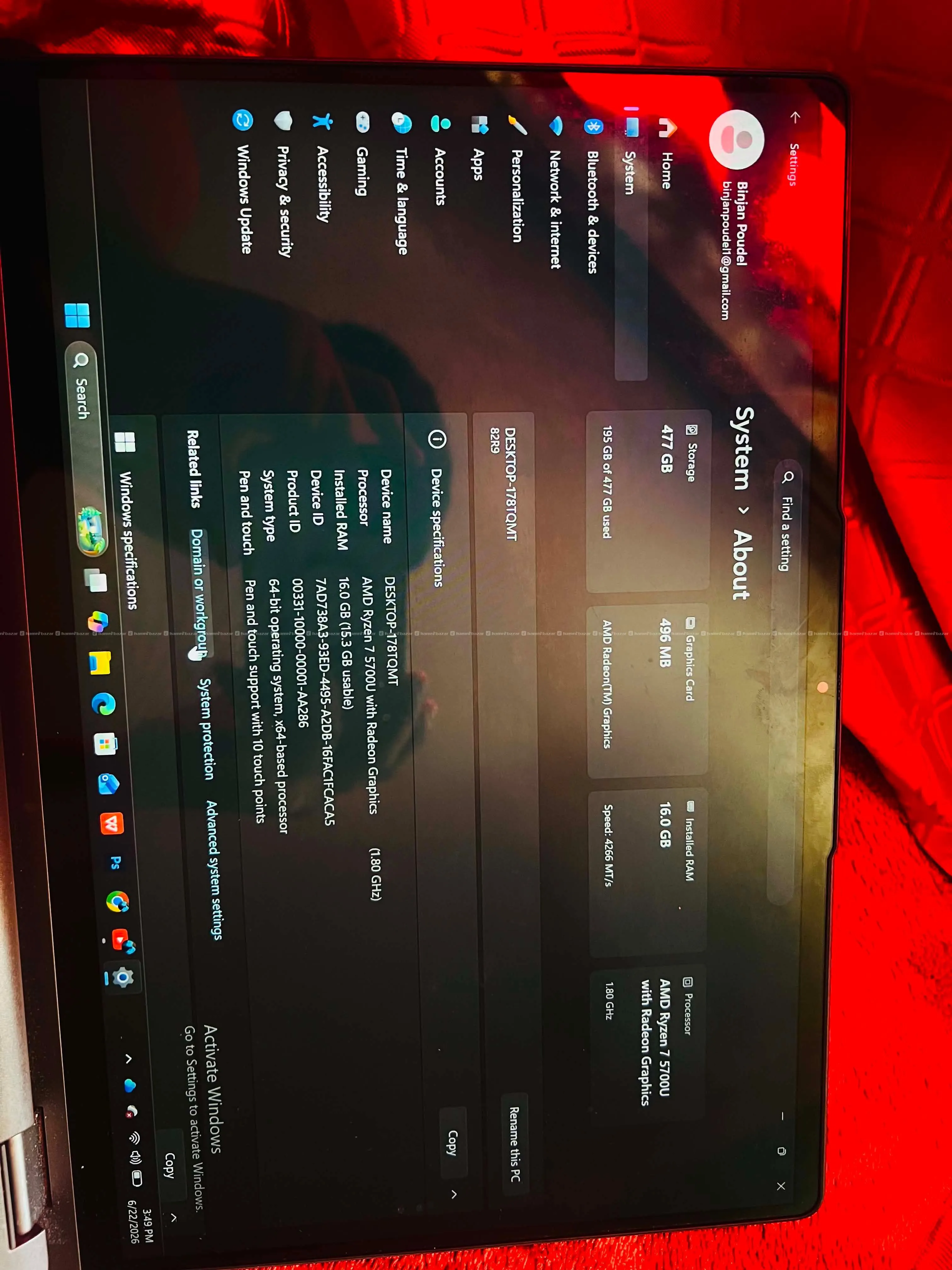 Lenovo Ideapad Flex 5 3
