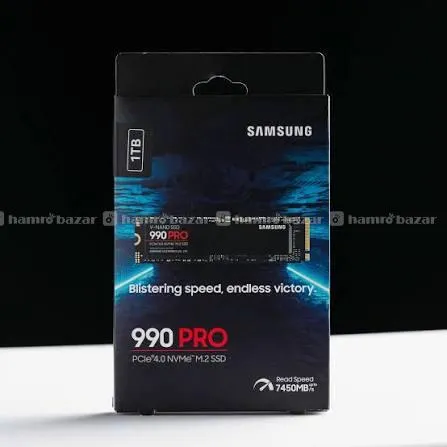 Samsung SSD 990 PRO 1TB PCIe 4.0 NVMe M.2 SSD 2