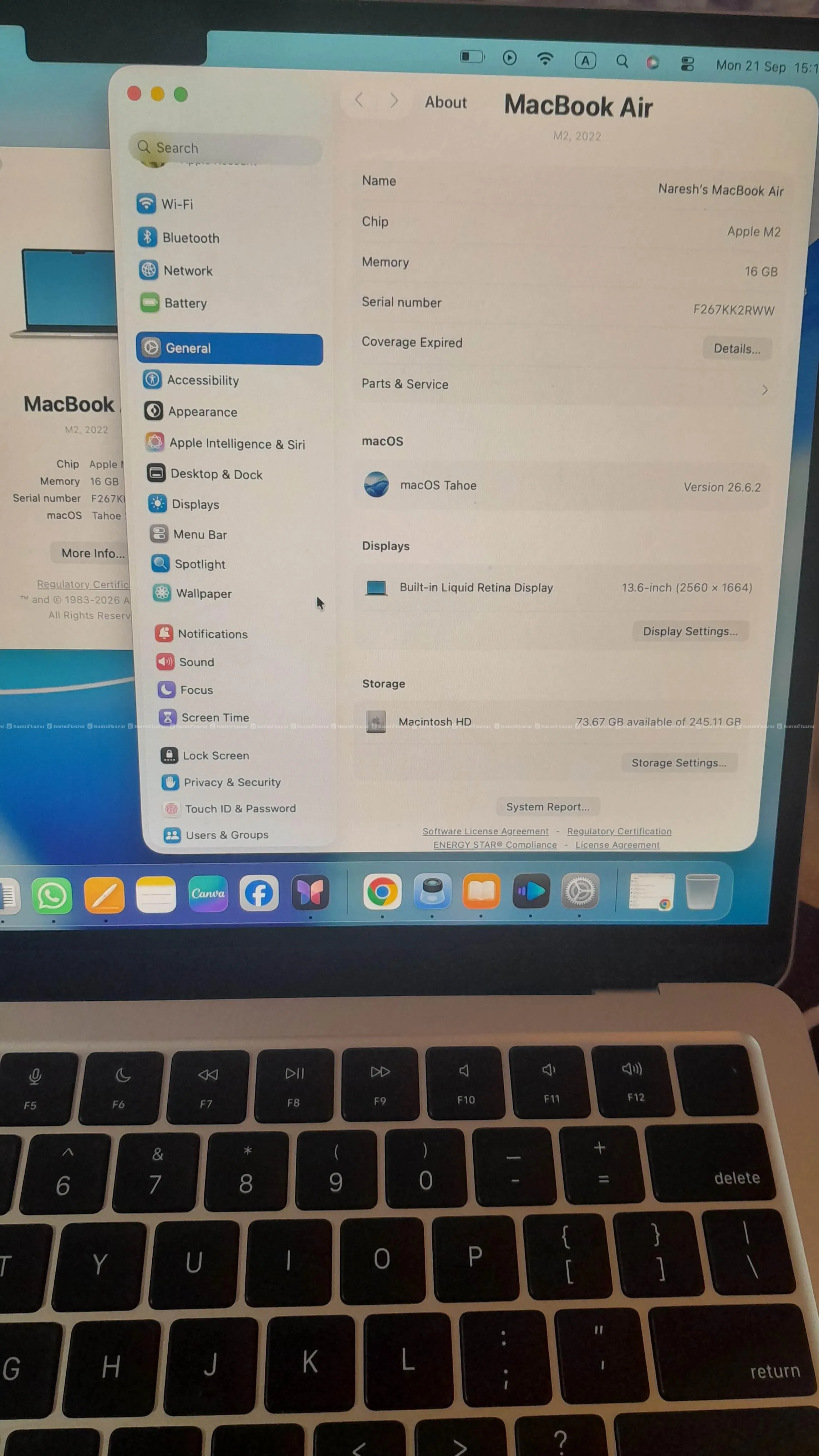 Apple Macbook Air 7