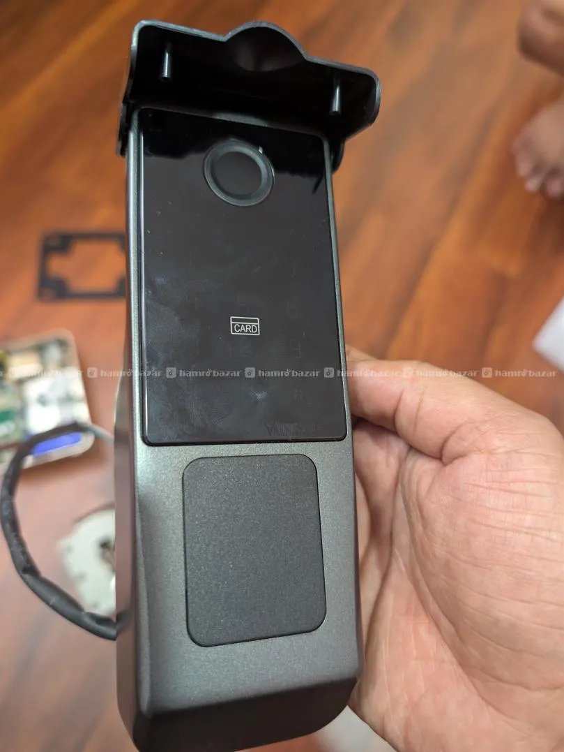 Smart Door Lock with Double fingerprints & RFID 3
