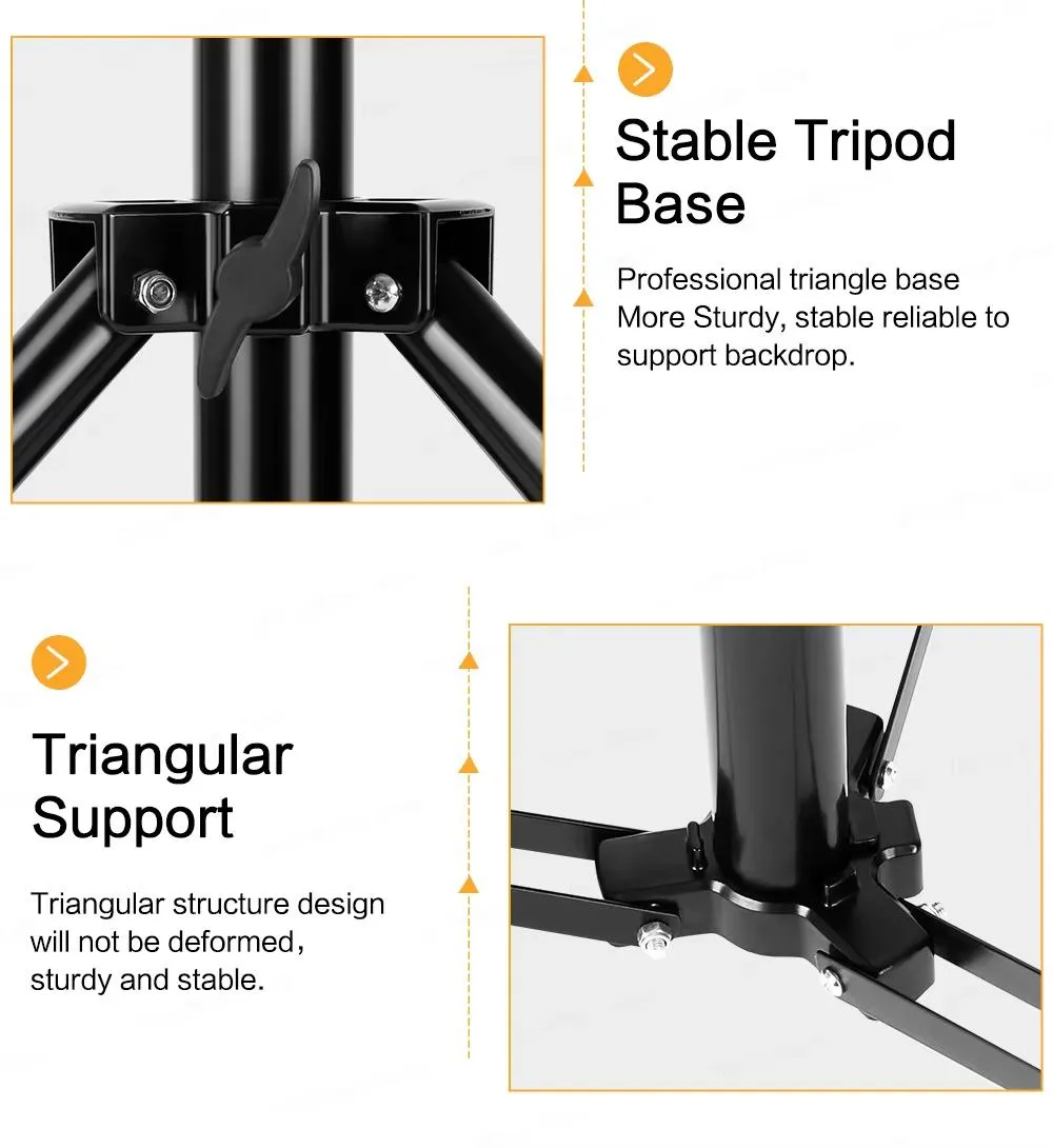 2.8m Heavy Duty Studio Light Stand 5