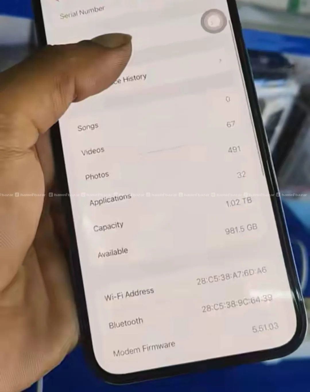 IPHONE 13 PRO MAX/ 1 TB/77%BH/100% /GENIUNE PHONE 2