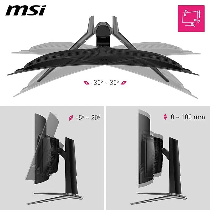 MSI MPG 341CQPX QD-OLED 34'' 2K Gaming Monitor 4