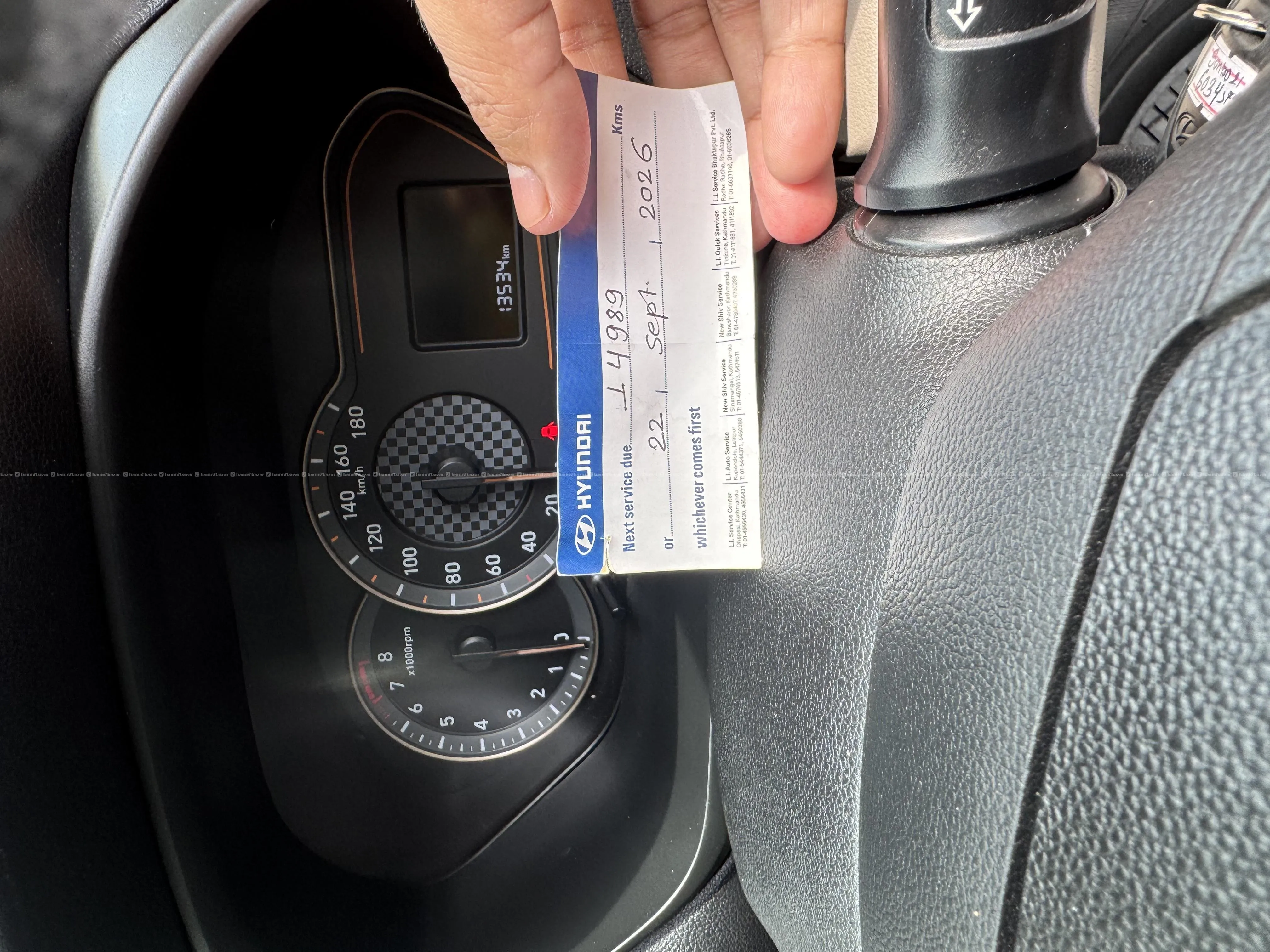 Like new Just 13000 km ran Santro Sportz on sale 3