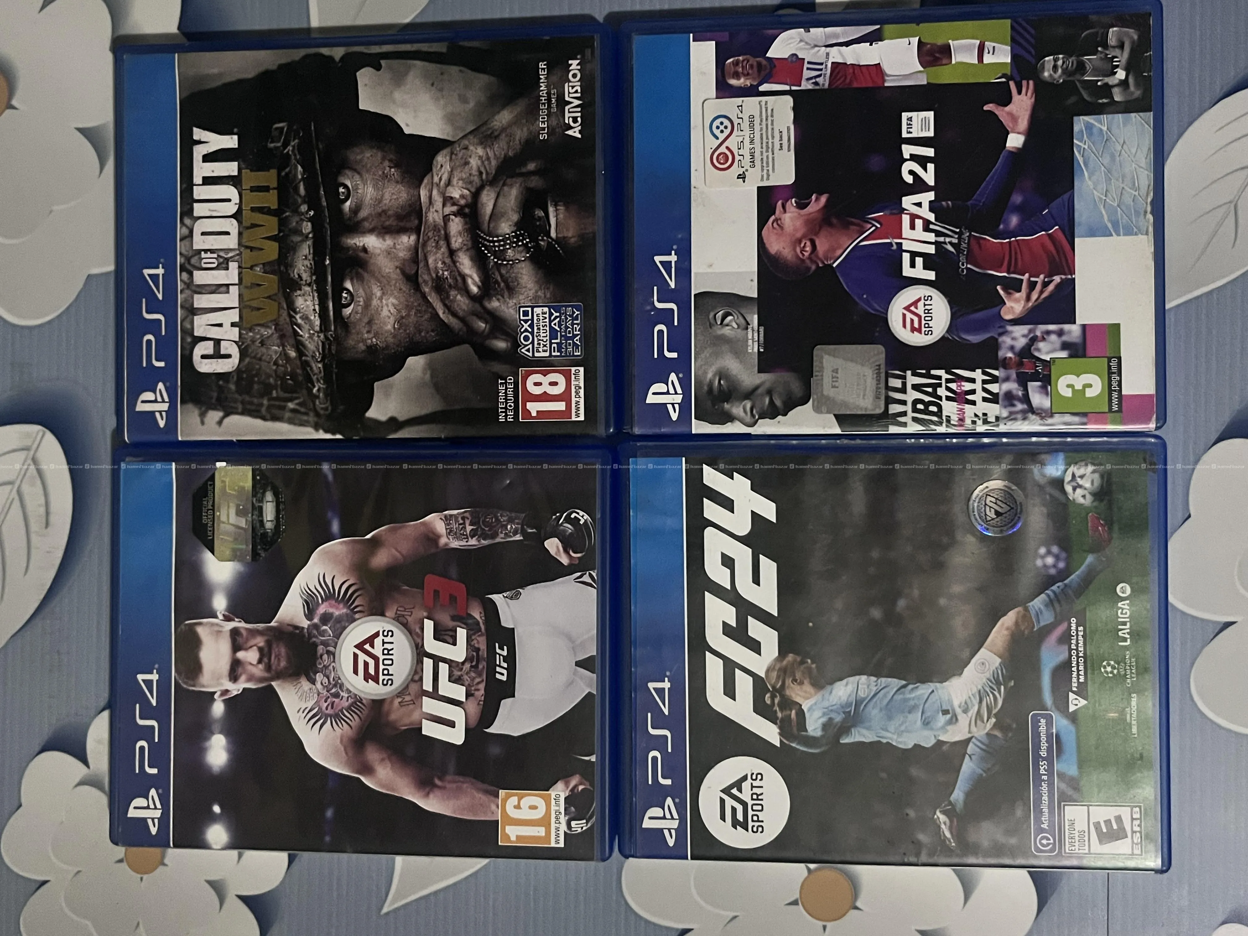 PS4 GAMES CDs