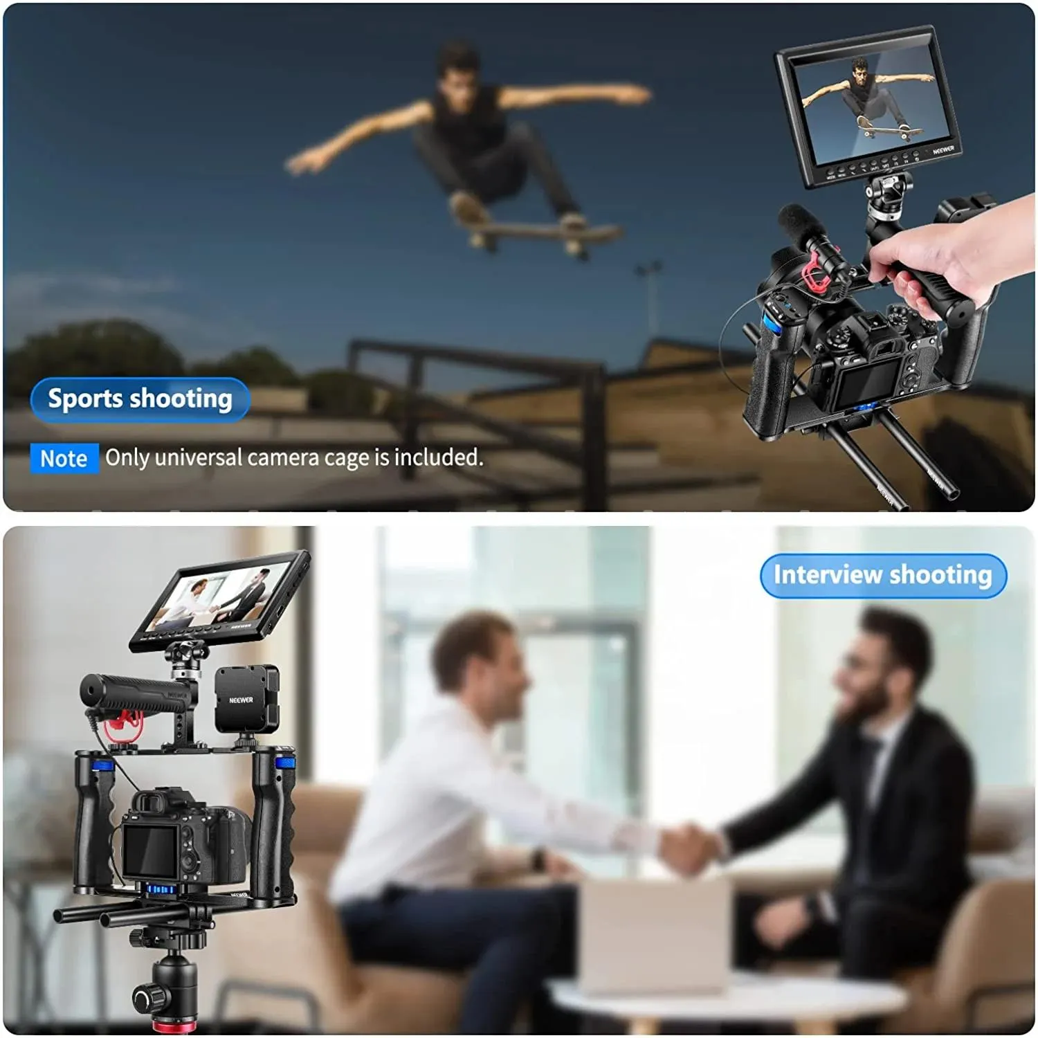 NEEWER Universal Camera Cage Rig Kit 7