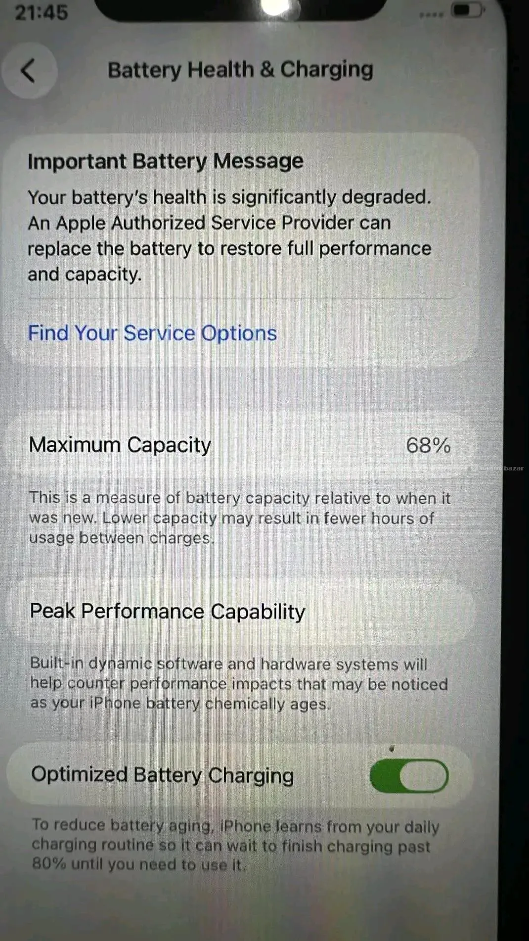 Iphone 64 gb battery 68 delivery all nepal 6