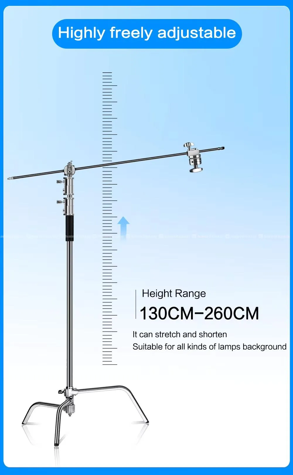 Heavy Duty Stainless Steel ( C-Stand ) 4