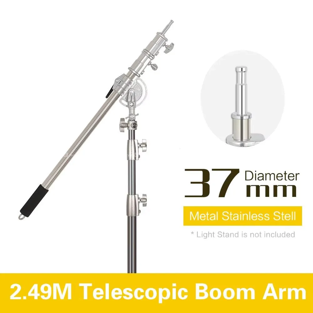8ft Heavy Duty Stainless Steel Boom Arm