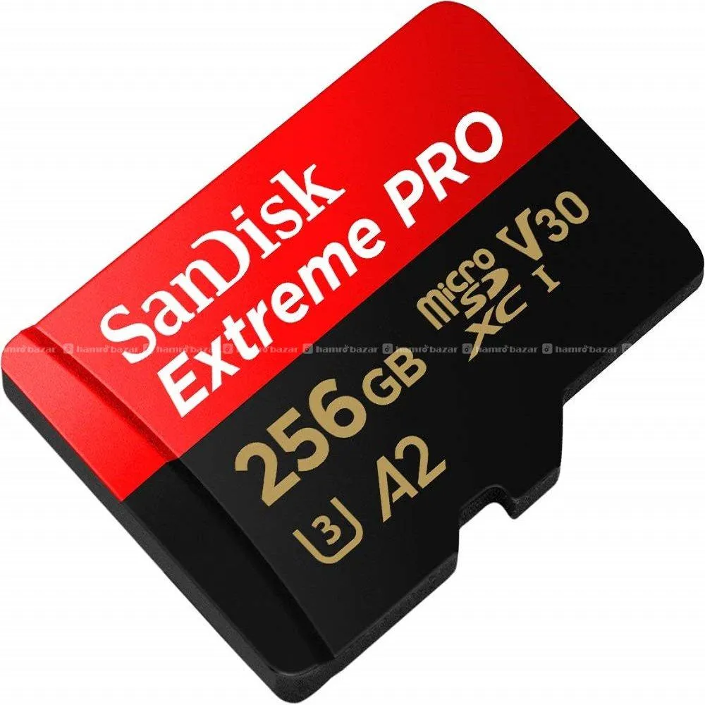 sandisk extreme pro 256gb original sd/ memory card