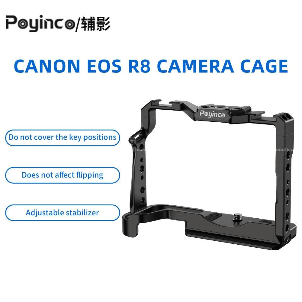 Poyinco Camera Cage for Canon EOS R8 / RP 3