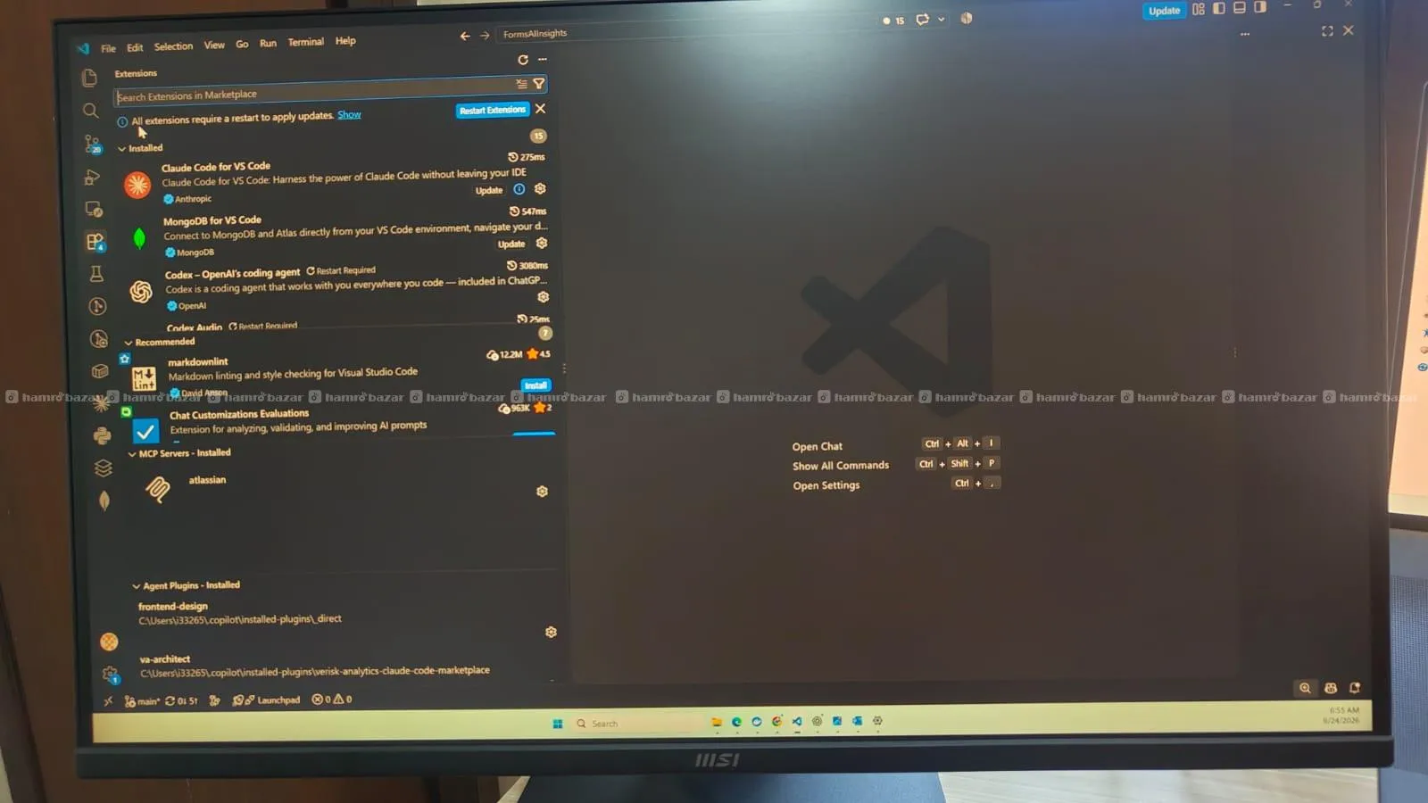 MSI PRO MP275QPG 27" 2K IPS 100Hz Monitor 4