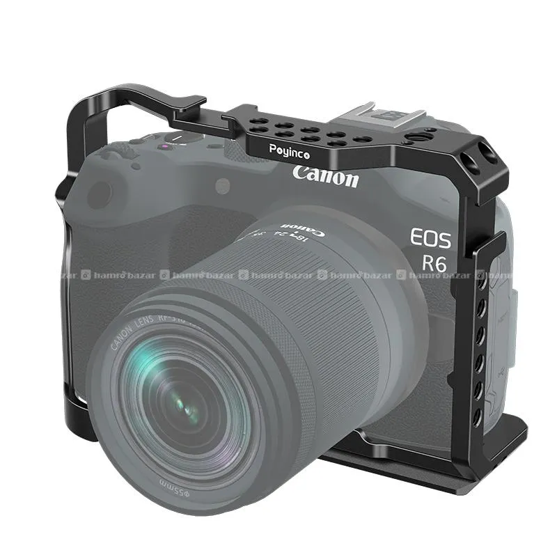 Poyinco Camera Cage for Canon R5 / R6 / R6 Mark II