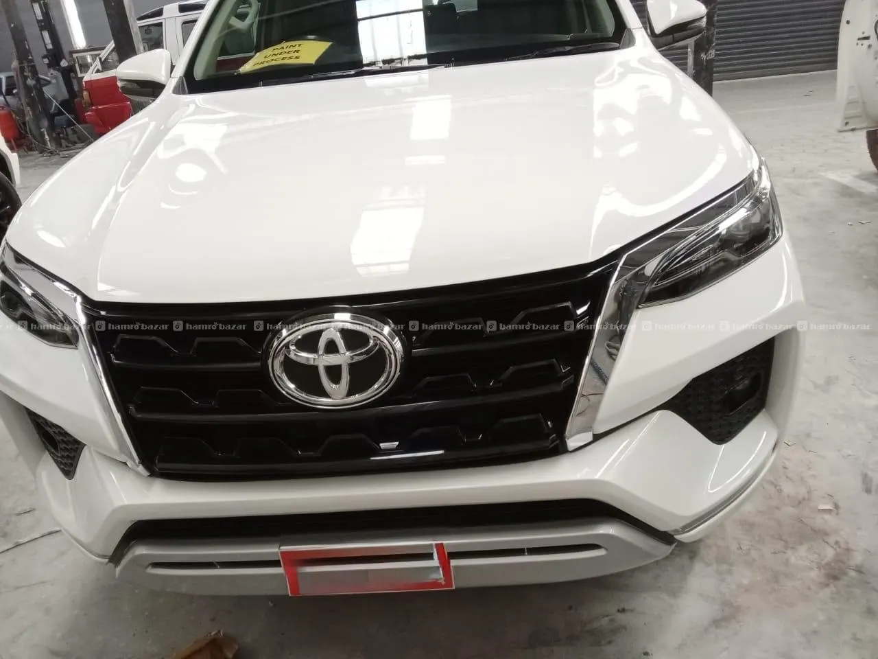 fortuner 2021 model (white)