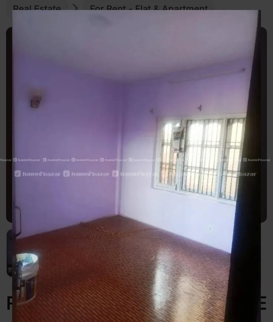 Flat on rent