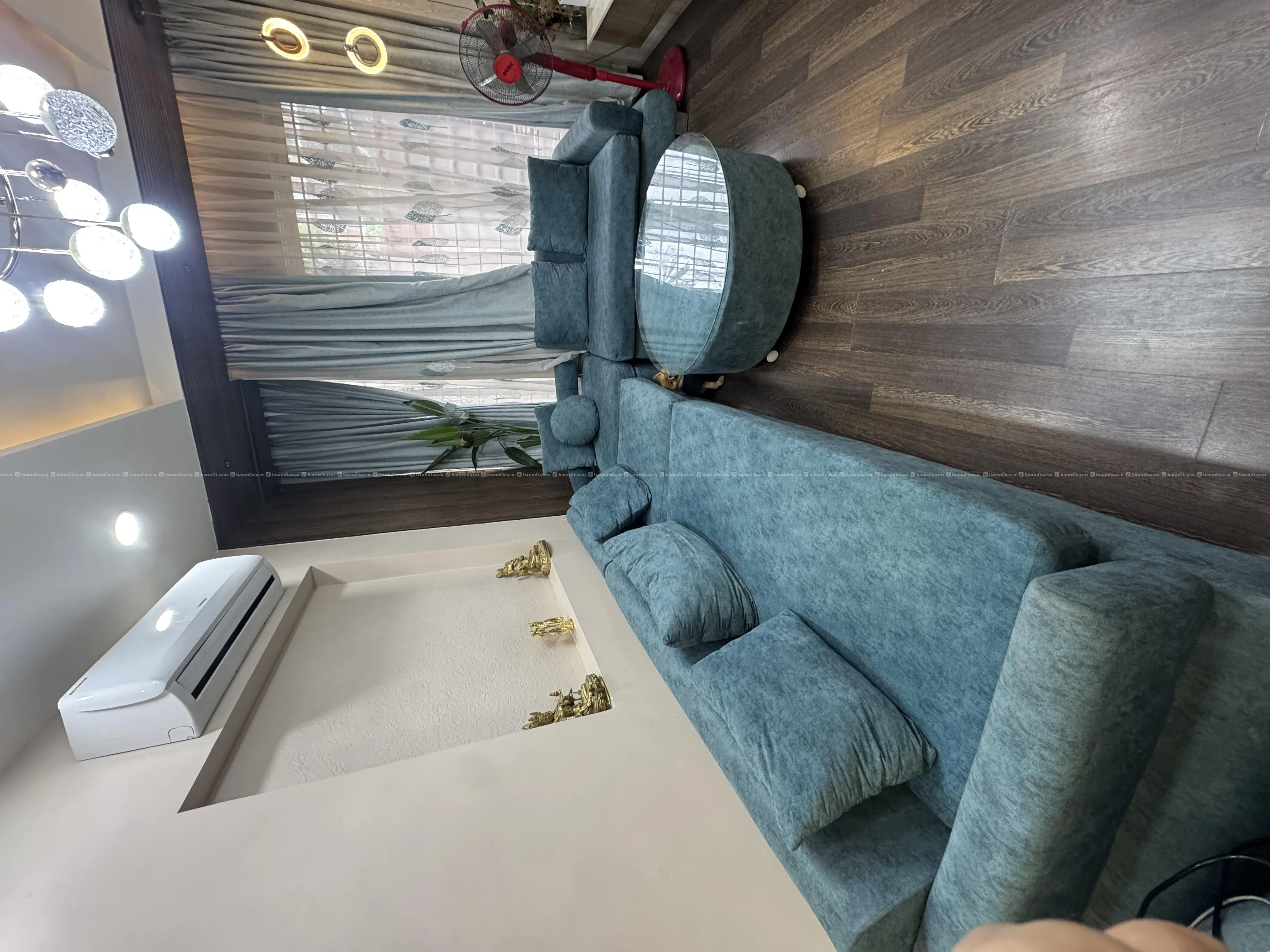 7 seatersofa with free center table 3