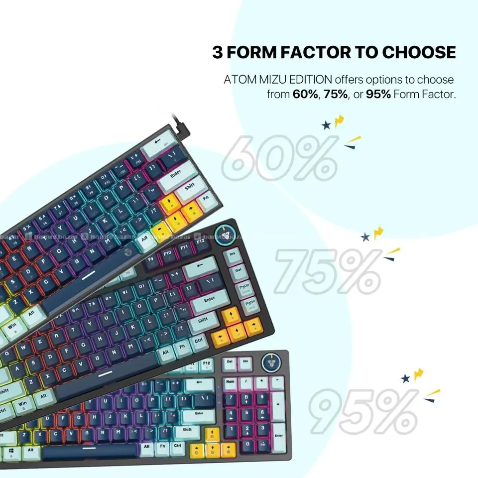 Fantech Atom96 MK890 Mechanical Keyboard 3