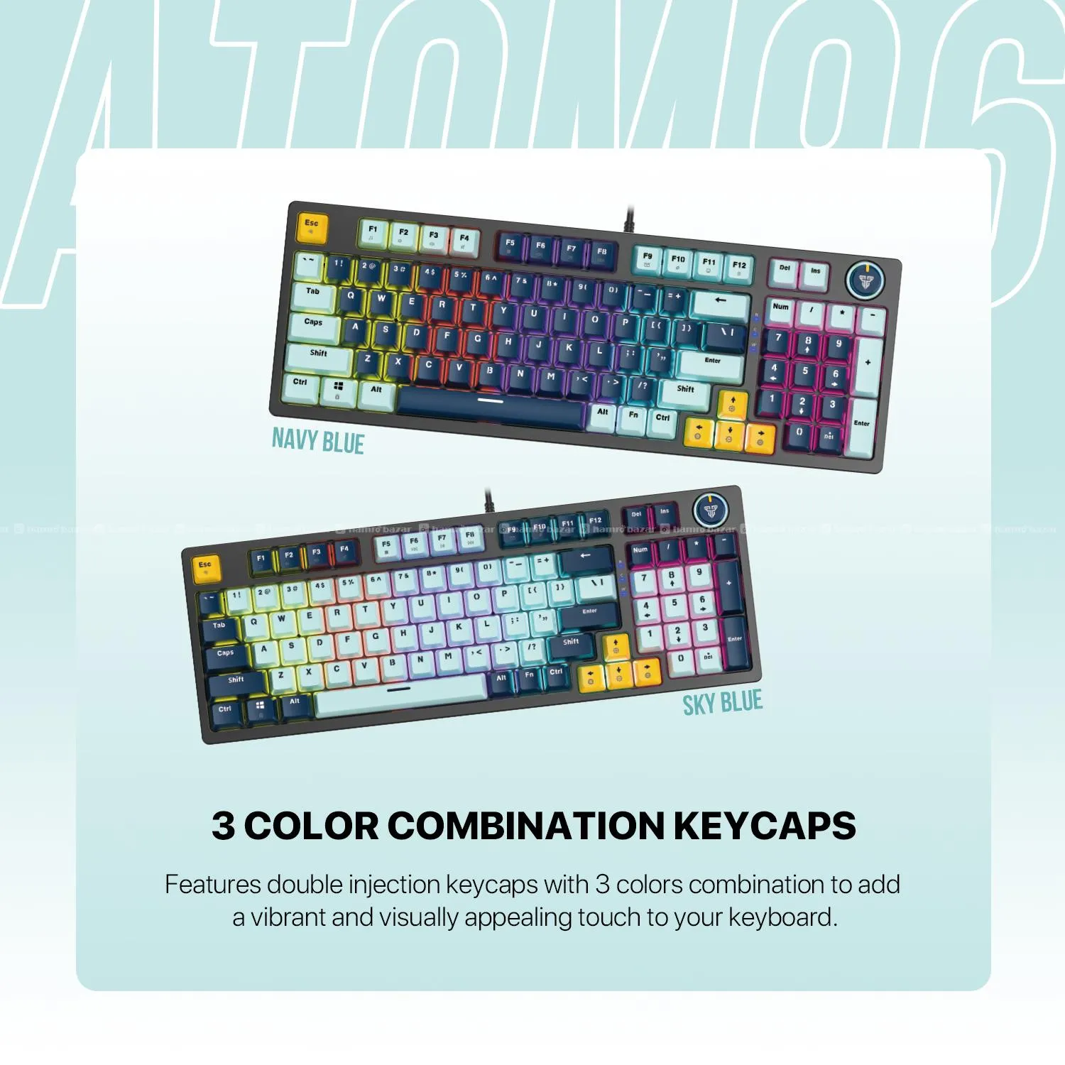 Fantech Atom96 MK890 Mechanical Keyboard 2