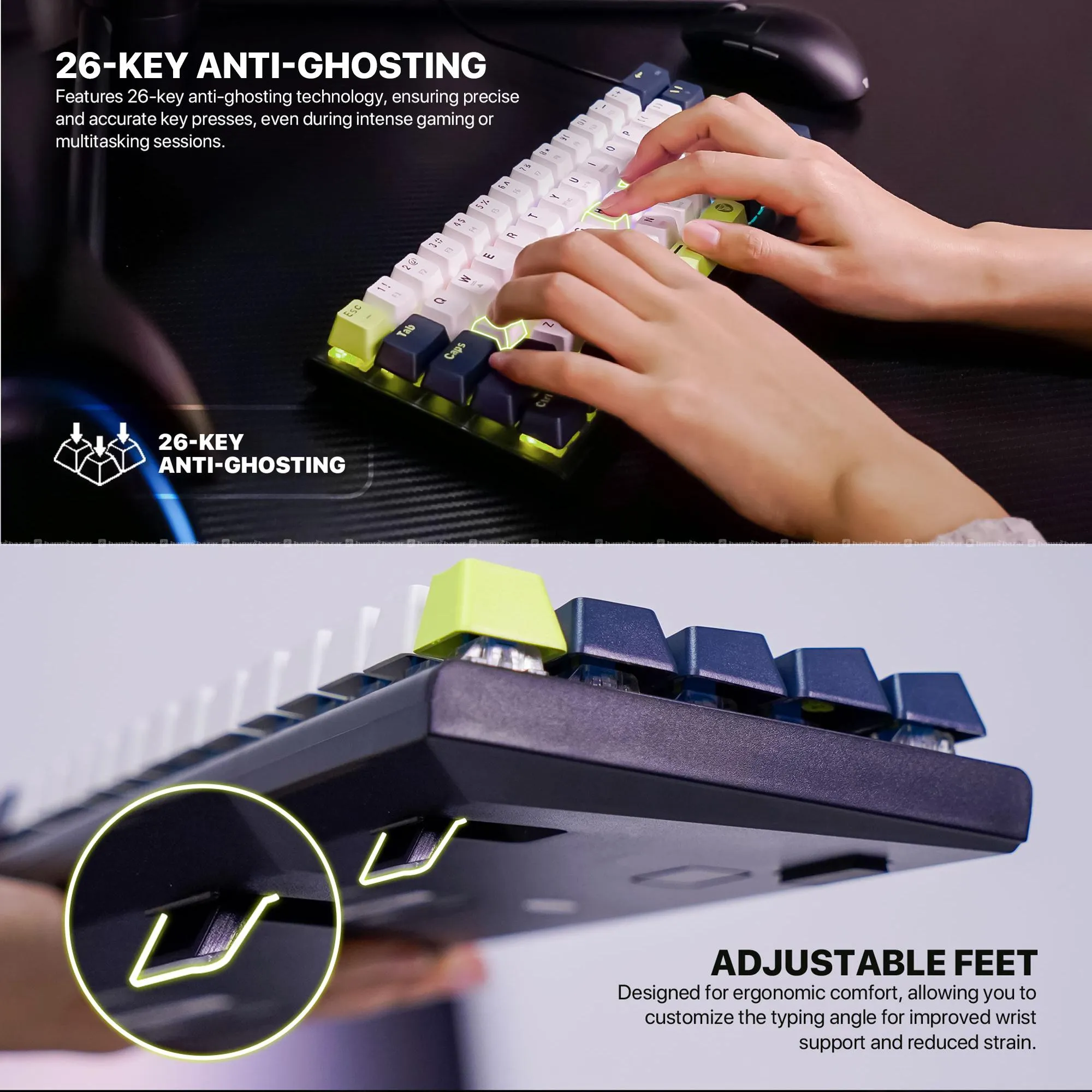 Fantech Atom 63 MK874V2 Mechanical Keyboard 3