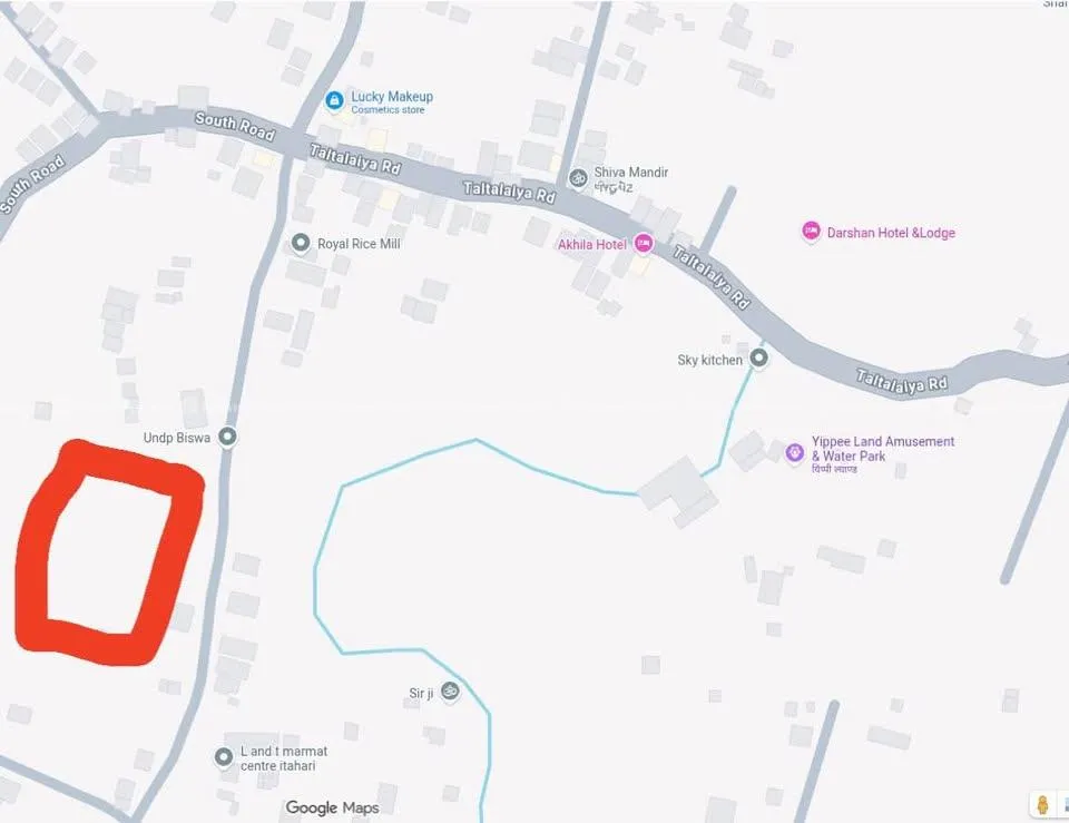 Land for sale - Near Yippee Land Water Park 2