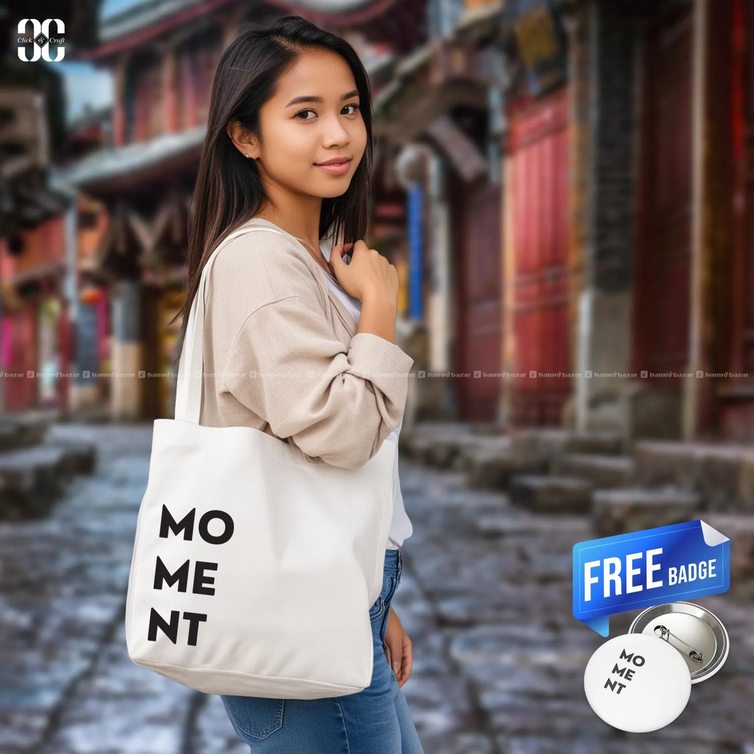 Tote Bag : Moment