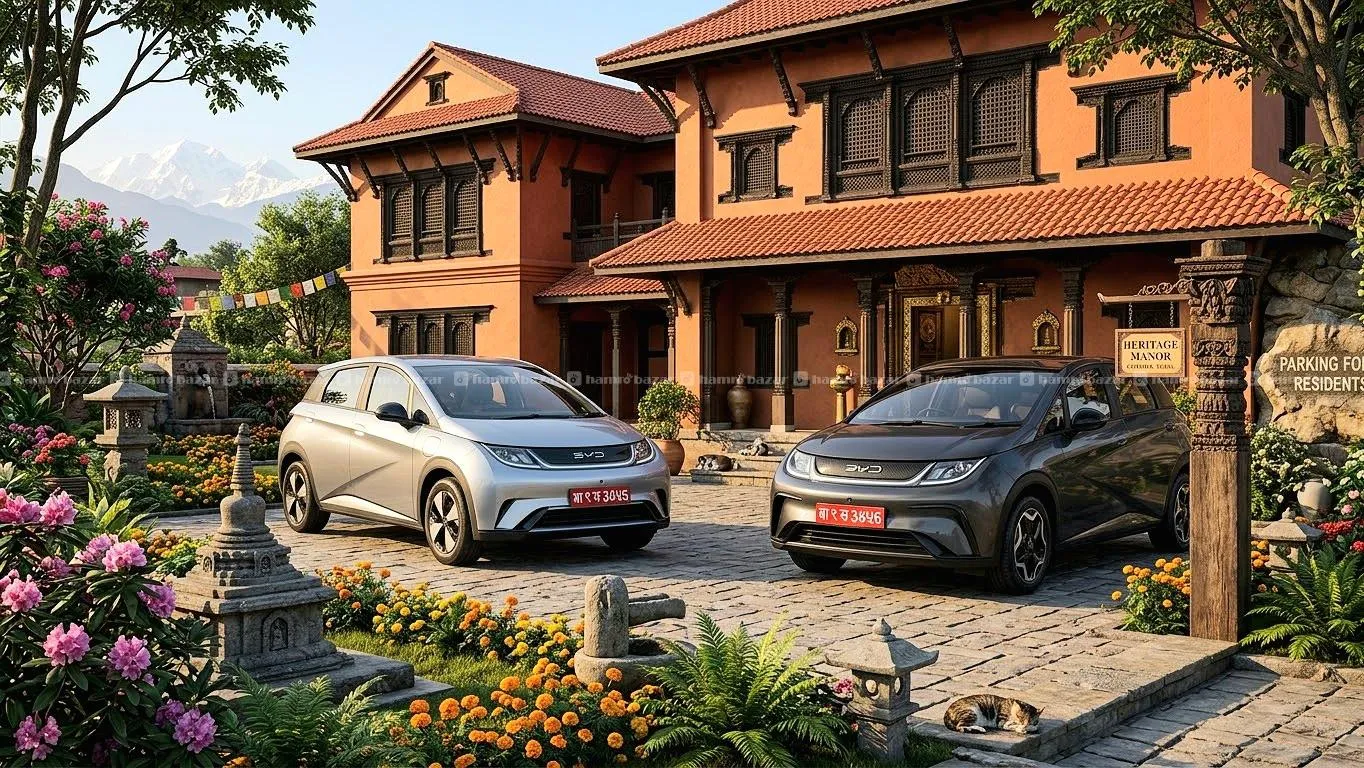 BYD Dolphin EV for rent (with driver)