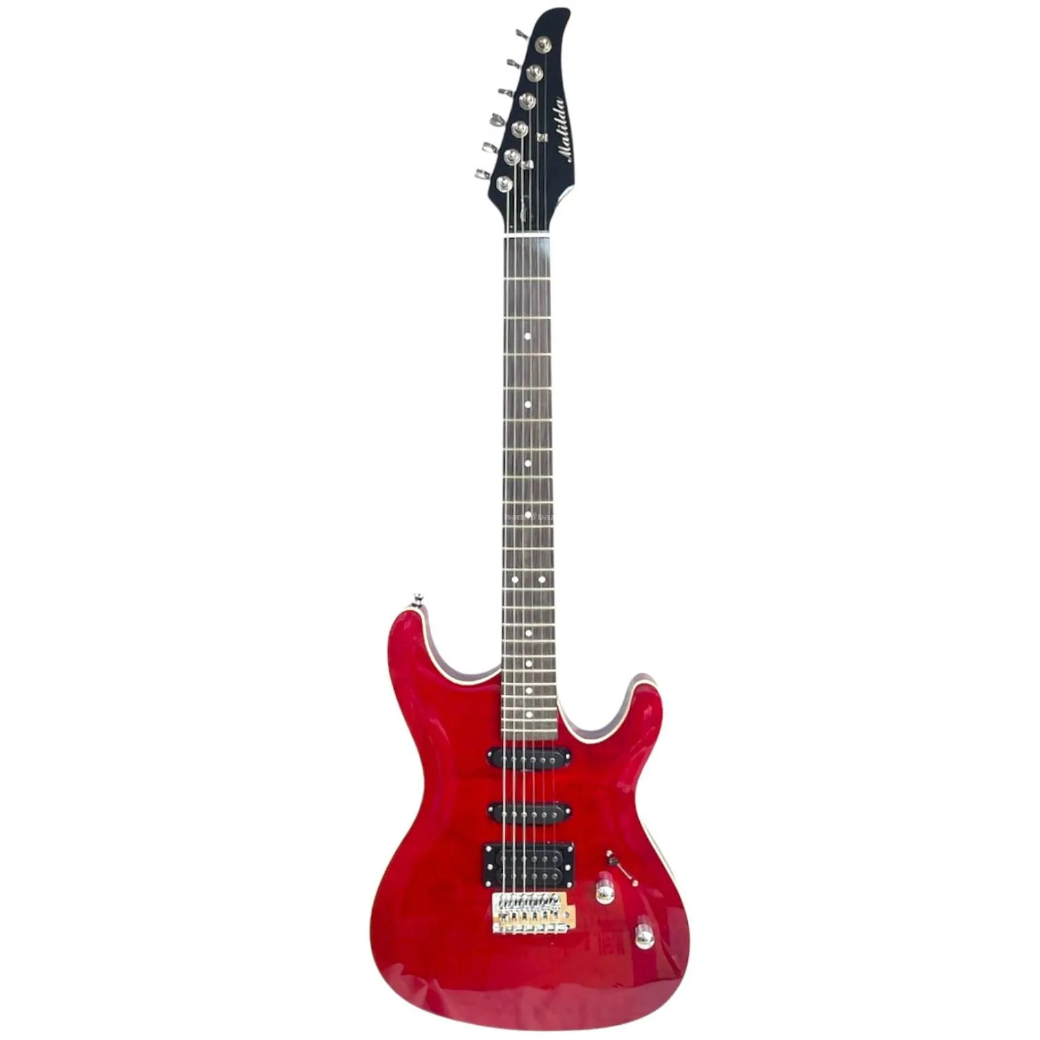 Matilda SRG Model SSH Pickup Electric Guitar - RED 4