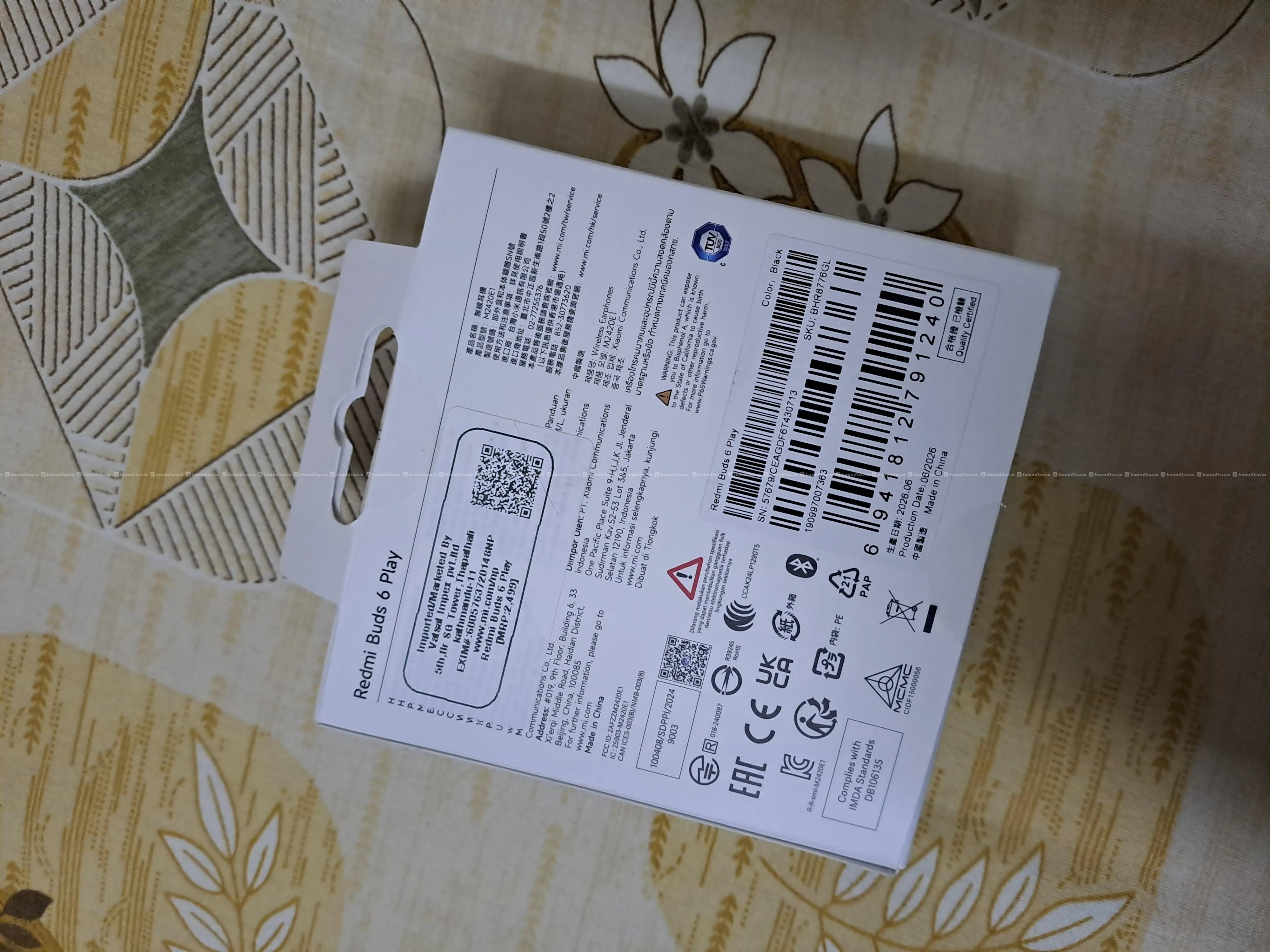 Redmi Buds 6 Play - NOT OPENED 2