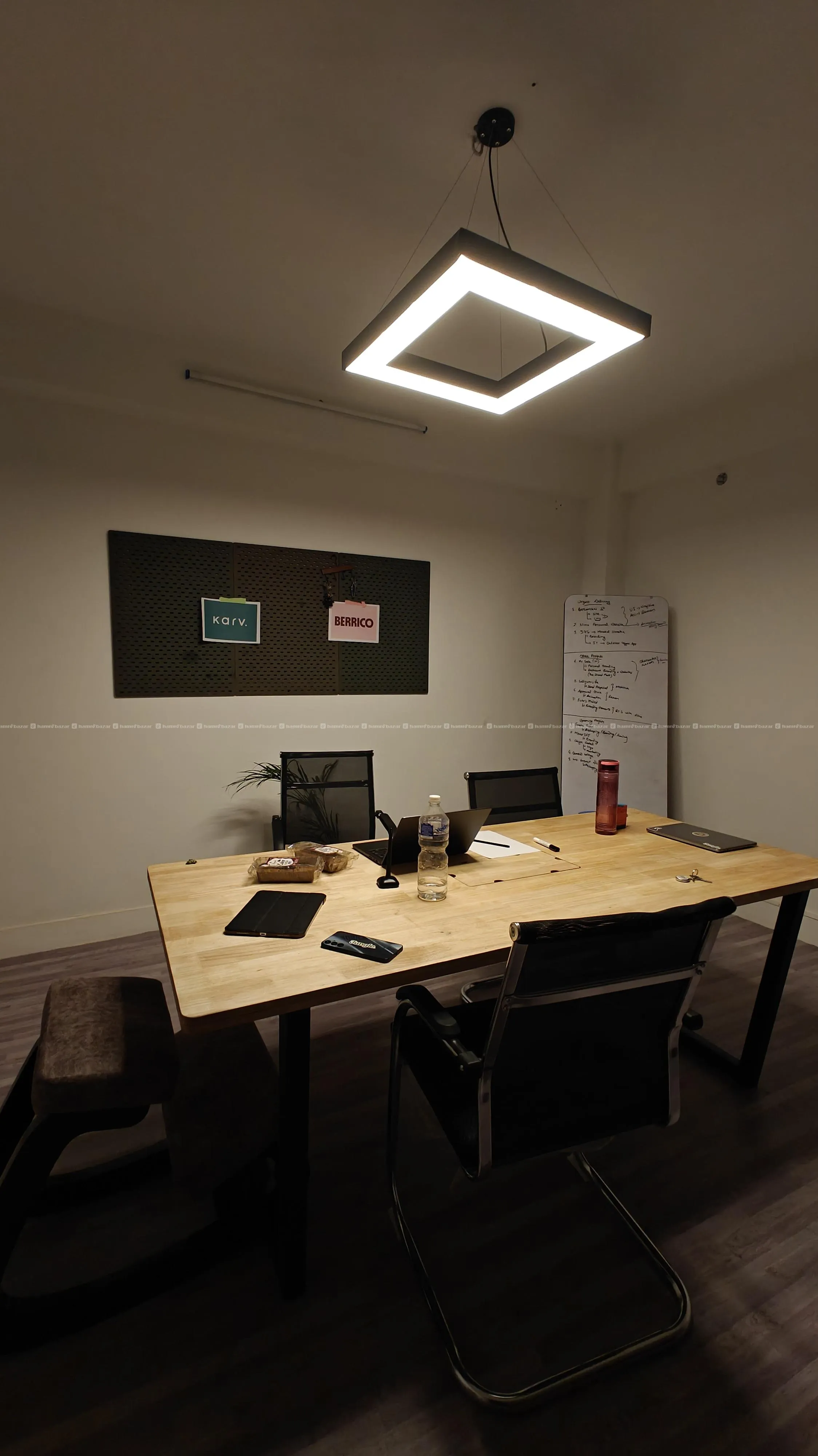 Rectangular Pendant Light