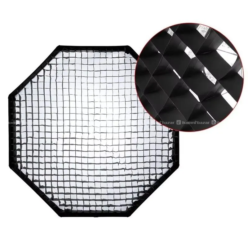 Umbrella Octagon Softbox with Honeycomb Grid 4