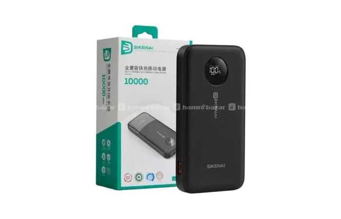 Sikenai Power Bank 10000mAh Type C | Fast Charging