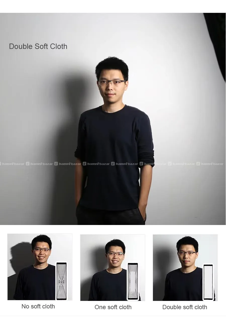 TRIOPO Quick Release Strip Softbox with Grid 7