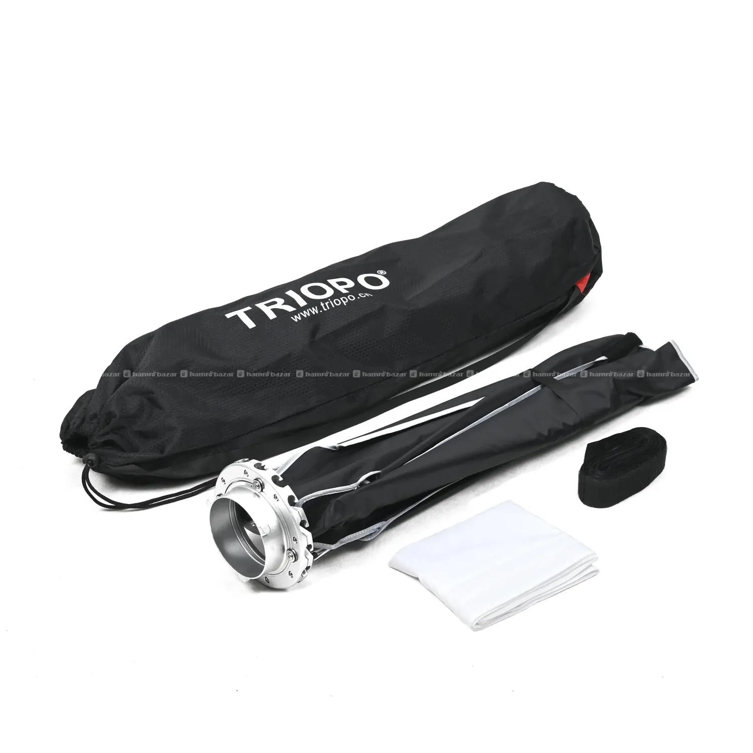 TRIOPO Quick Release Strip Softbox with Grid 5