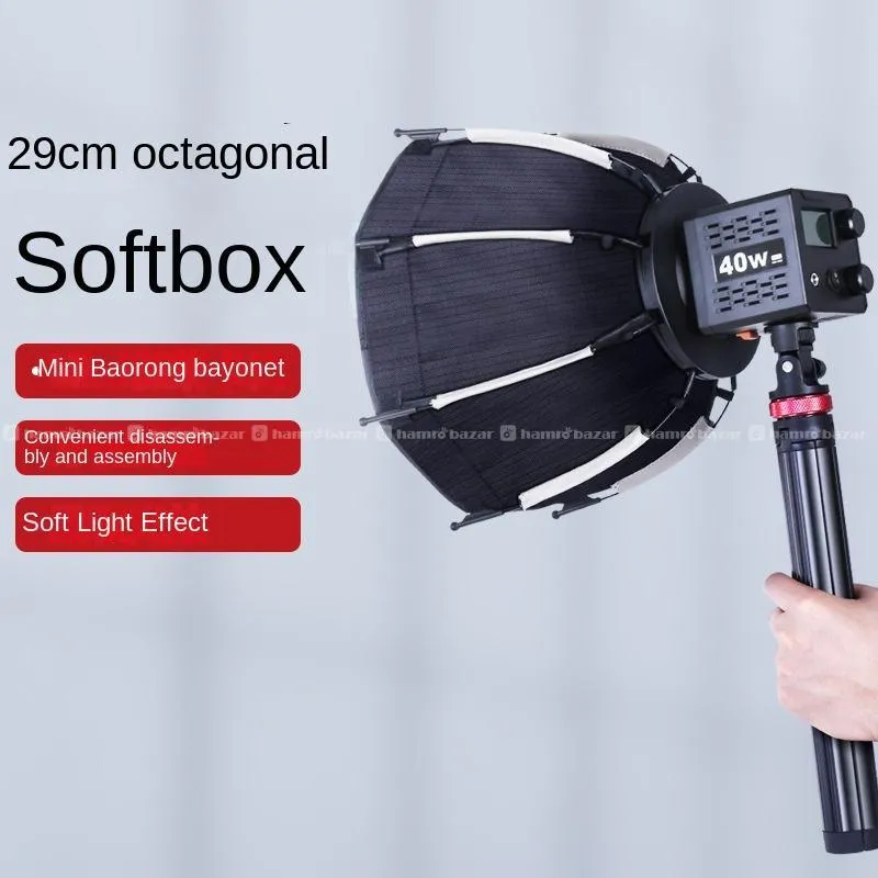 30cm Mini Octagonal Softbox (Mini Bowens Mount)
