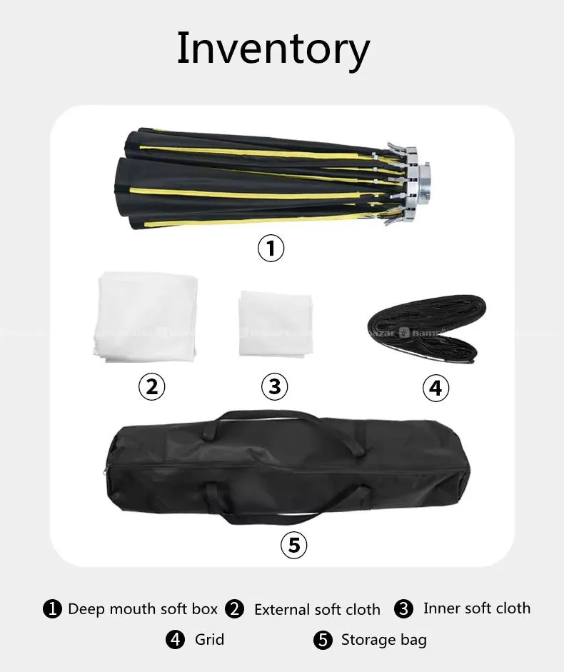 120cm Deep Parabolic Softbox 2