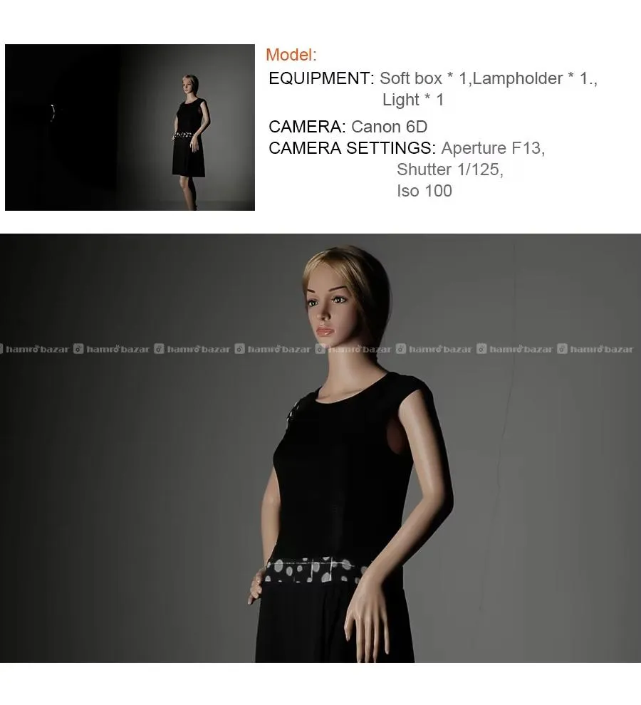 TRIOPO Quick Release Strip Softbox with Grid 2