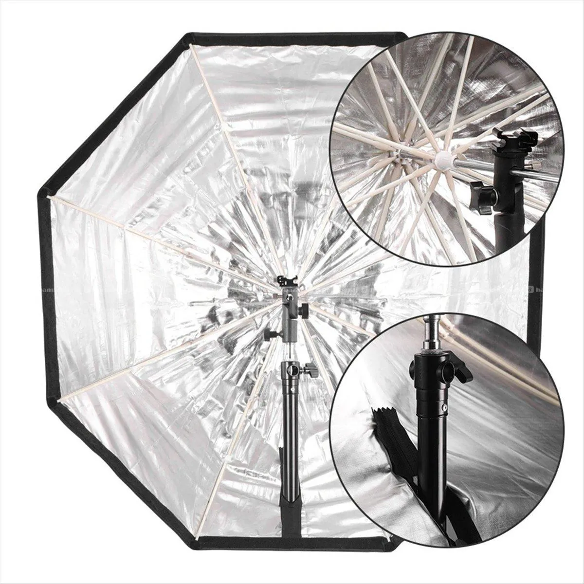 Umbrella Octagon Softbox with Honeycomb Grid 8